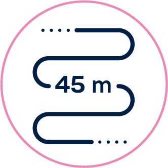 Length 45m