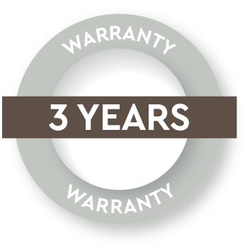 Warranty 3 years